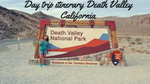 Day trip itinerary for Death Valley California