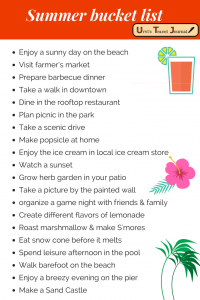 Things to do in summer