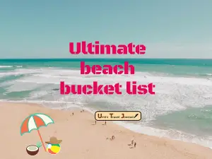 beach bucket list
