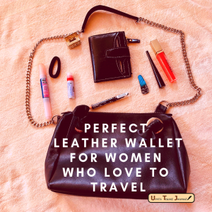 Perfect leather wallet for women who love to travel