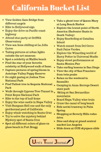 things to do in California