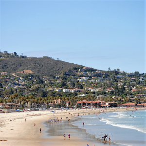 View of La Jolla shores, San Diego