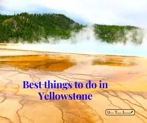 Yellowstone bucket list