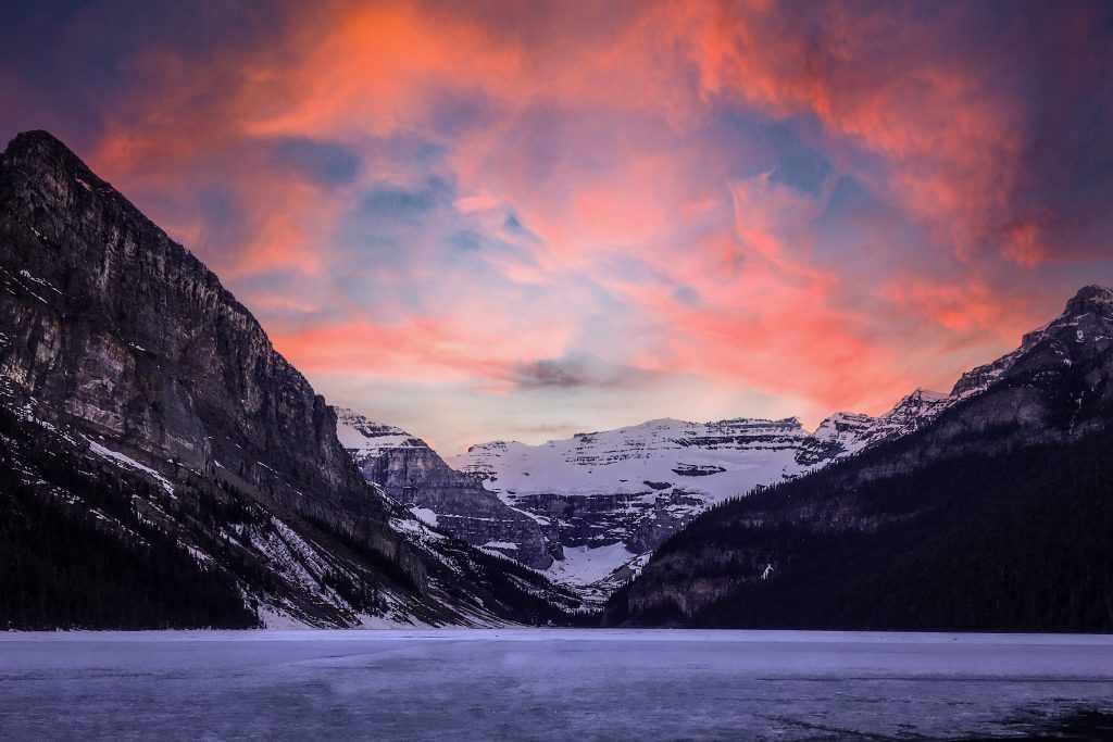 Lake Louise best place to visit in February